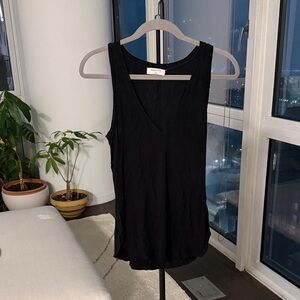 Aritzia Classic Black Sleeveless Top